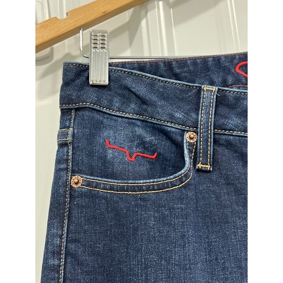 Kimes Ranch Chloe Bootcut Denim Jeans Womens 2/34 Dark Wash Cotton Blend NEW - Picture 5 of 7